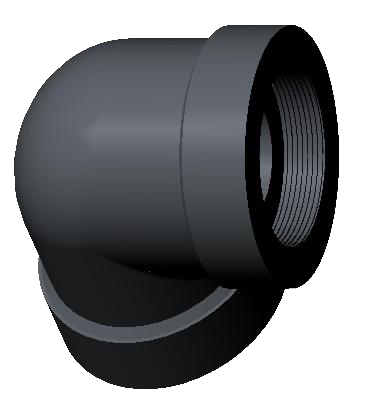 Industrial Pipe Pipeline Fittings / Connectors